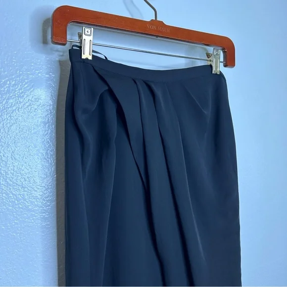 NWT Anthropologie Mare Mare Black Maxi Skirt Side Slit Hem XS - Picture 9 of 16